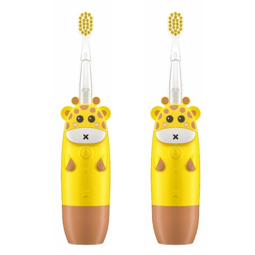 Szczoteczka soniczna INNOGIO Giogiraffe GIO-450 Żółty (2 sztuki)
