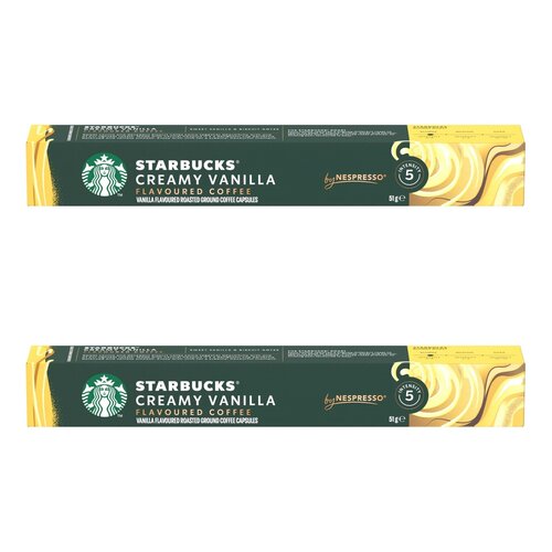 Kapsułki STARBUCKS Creamy Vanilla do ekspresu Nespresso (20 szt.)