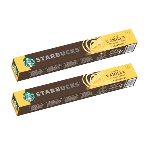 Kapsułki STARBUCKS Creamy Vanilla do ekspresu Nespresso (20 szt.)