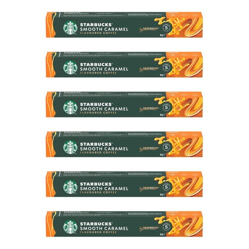 Kapsułki STARBUCKS Smooth Caramel do ekspresu Nespresso (60 szt.)