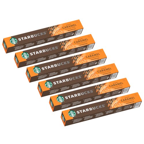 Kapsułki STARBUCKS Smooth Caramel do ekspresu Nespresso (60 szt.)