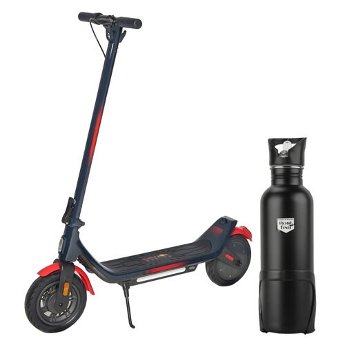 Hulajnoga elektryczna RED BULL RB-2RTEEN10-78 Granatowo-czerwony + Bidon termiczny FISCHER z uchwytem 86057 750 ml