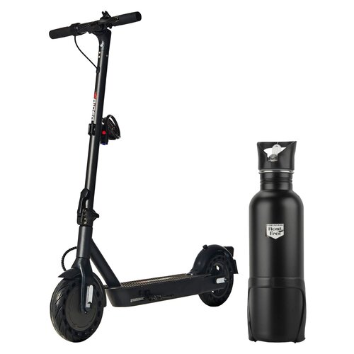 Hulajnoga elektryczna RIDER R10 Cross 30km 350W 10" Czarny + Bidon termiczny FISCHER z uchwytem 86057 750 ml