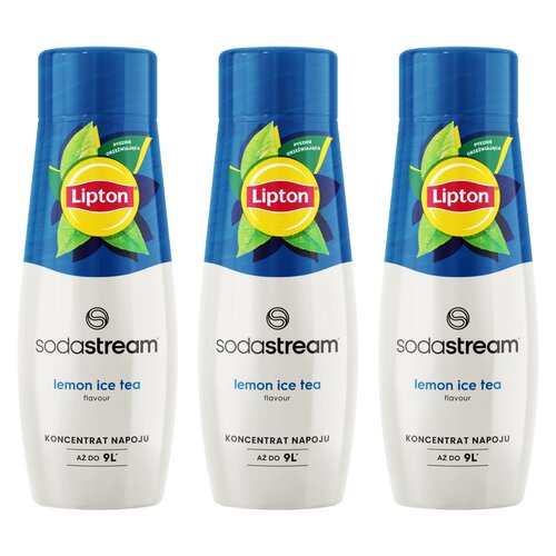 Syrop do saturatorów SODASTREAM Lipton Ice Tea Cytryna 3 x 440 ml