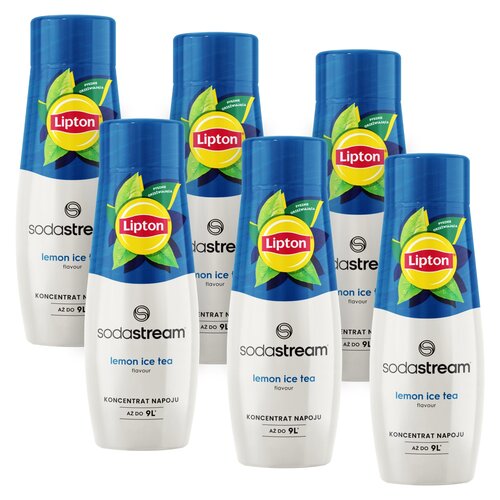 Syrop do saturatorów SODASTREAM Lipton Ice Tea Cytryna 6 x 440 ml