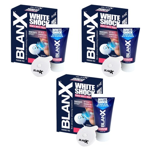 Zestaw do wybielania zębów BLANX White Shock 3 szt.