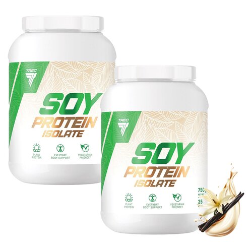 Odżywka białkowa TREC NUTRITION Soy Protein Isolate Waniliowy (2 x 750 g) Bez laktozy