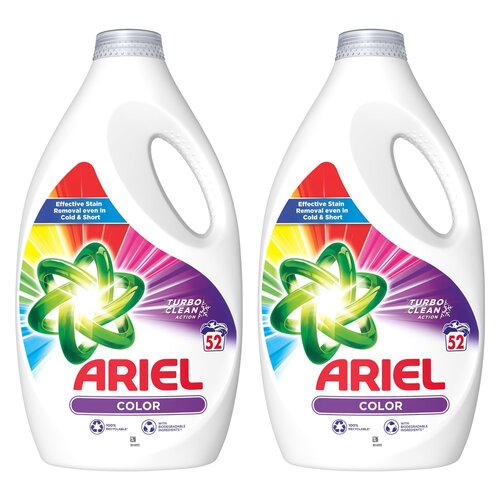 Płyn do prania ARIEL Color 2 x 2600 ml