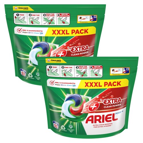 Kapsułki do prania ARIEL Extra Clean Power - 104 szt.