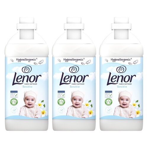 Płyn do płukania LENOR Sensitive 3 x 1230 ml