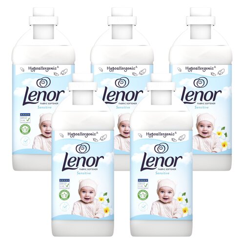 Płyn do płukania LENOR Sensitive 5 x 1230 ml