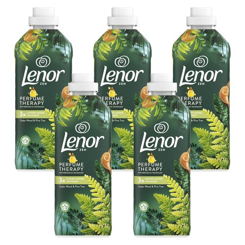 Płyn do płukania LENOR Perfume Therapy Cedar Wood & Pine Tree 5 x 925 ml