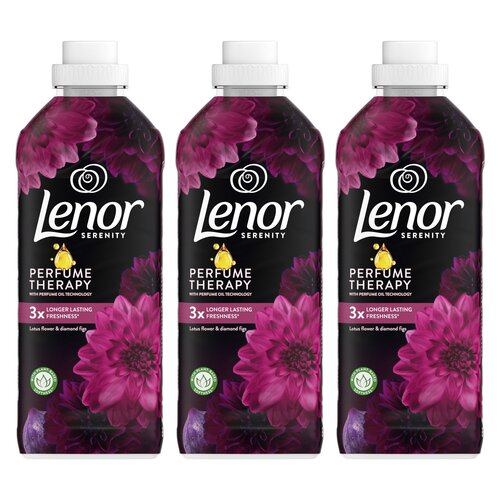 Płyn do płukania LENOR Perfume Therapy Lotus Flower & Diamond Figs 3 x 925 ml
