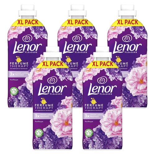 Płyn do płukania LENOR Perfume Therapy Floral Bouquet 5 x 1200 ml