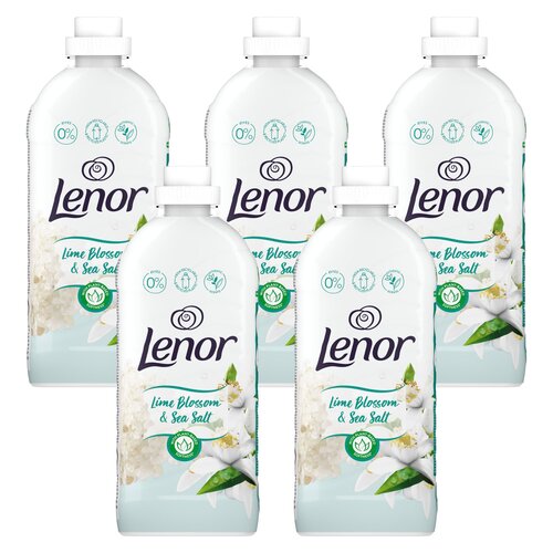 Płyn do płukania LENOR Lime Blossom & Sea Salt 5 x 1200 ml