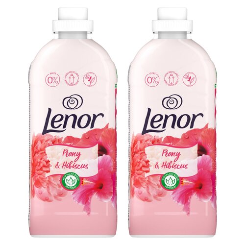 Płyn do płukania LENOR Peony & Hibiscus 2 x 1200 ml