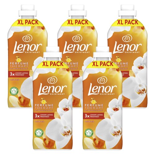 Płyn do płukania LENOR Perfume Therapy Orchid & Vanilla 5 x 1200 ml