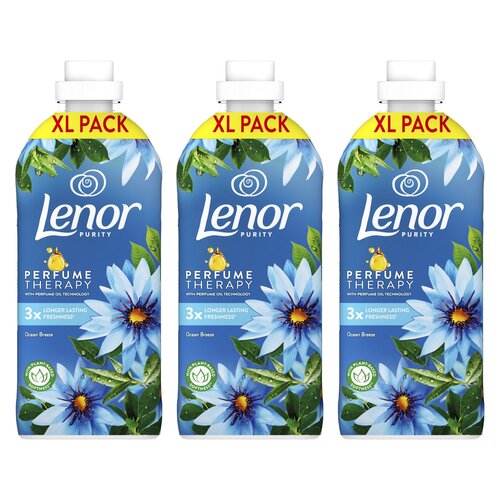 Płyn do płukania LENOR Perfume Therapy Ocean Breeze & Lime 3 x 1200 ml