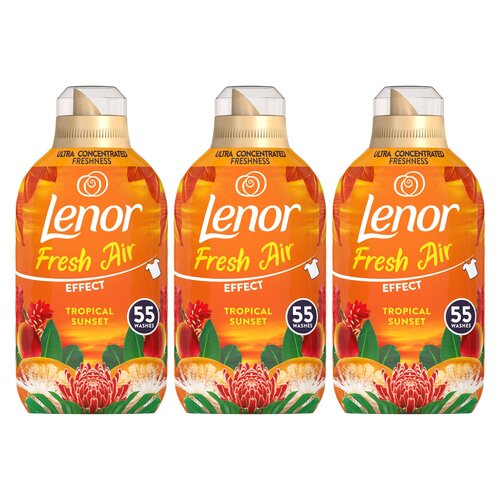 Płyn do płukania LENOR Fresh Air Effect Tropical Sunset 3 x 770 ml