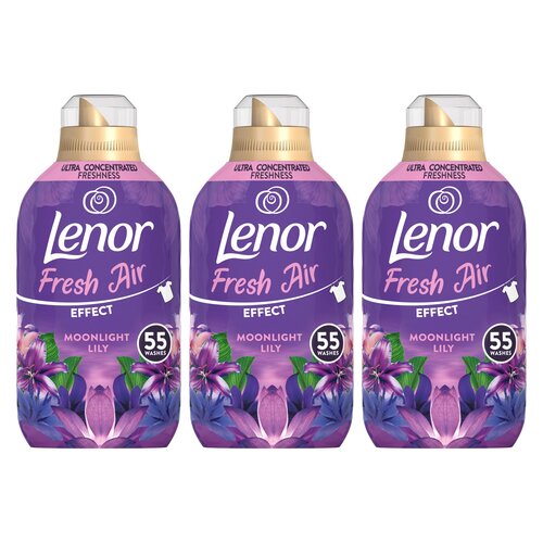 Płyn do płukania LENOR Fresh Air Effect Moonlight Lily 3 x 770 ml