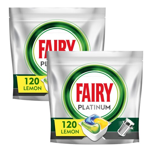Kapsułki do zmywarki FAIRY Platinum Lemon - 240 szt.