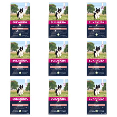 Karma dla psa EUKANUBA Senior Breeds Jagnięcina z ryżem 9 x 2.5 kg
