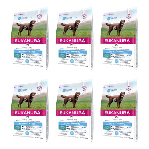 Karma dla psa EUKANUBA Daily Care Weight Control Large Breeds Kurczak 6 x 2.3 kg