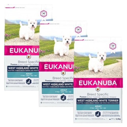 Eukanuba adult breed specific west highland white terrier deals