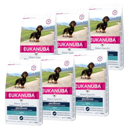 Karma dla psa EUKANUBA Adult Breed Specific Kurczak 6 x 2.5 kg