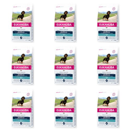Karma dla psa EUKANUBA Adult Breed Specific Kurczak 9 x 2.5 kg