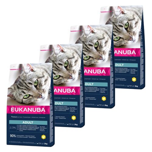 Karma dla kota EUKANUBA Adult Kurczak 4 x 2 kg