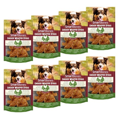 Przysmak dla psa SMART BONES Chicken Wrap Sticks Mini (72 sztuk)