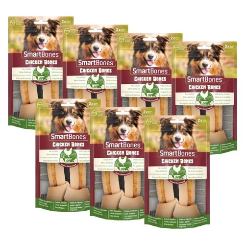 Przysmak dla psa SMART BONES Chicken Bones Medium (14 szt.) 7 x 158 g