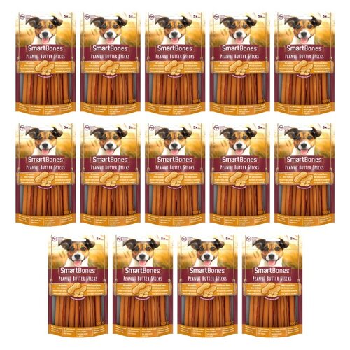 Przysmak dla psa SMART BONES Peanut Butter Sticks (70 sztuk)