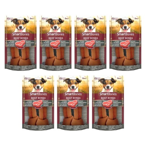 Przysmak dla psa SMART BONES Beef Bones Medium (14 szt.) 7 x 158 g