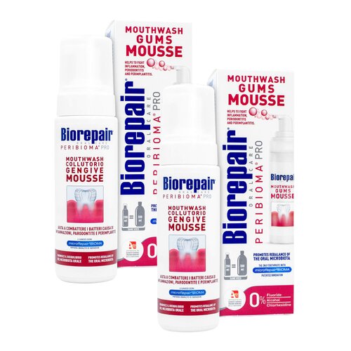 Pianka do higieny jamy ustnej BIOREPAIR Peribioma 2 x 200 ml