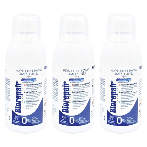 Płyn do płukania jamy ustnej BIOREPAIR Plus 3 x 500 ml