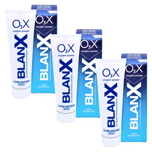 Pasta do zębów BLANX O3X Wybielająca 75 ml 3 szt.