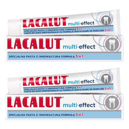 Pasta do zębów LACALUT Multi-effect 75 ml 2 szt.
