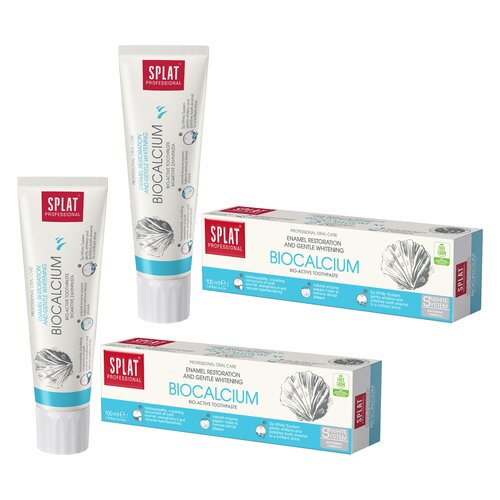 Pasta do zębów SPLAT Biocalcium 100 ml 2 szt.