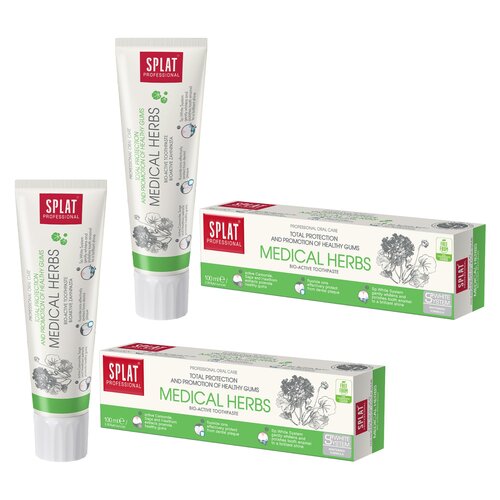 Pasta do zębów SPLAT Professional Medical Herbs 100 ml 2 szt.