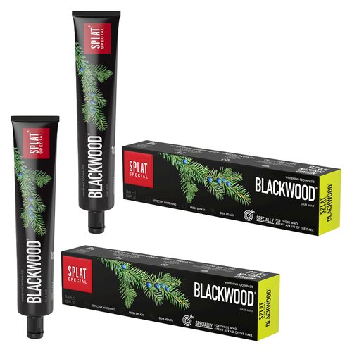 Pasta do zębów SPLAT Special Blackwood 75 ml 2 szt.