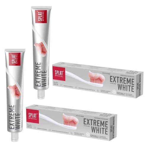 Pasta do zębów SPLAT Special Extreme White 75 ml 2 szt.
