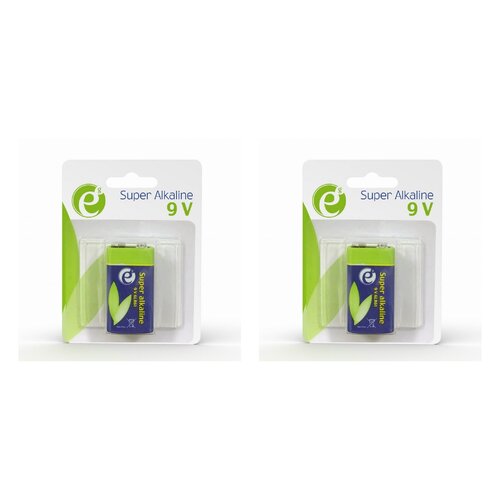 Bateria 6LR61 GEMBIRD Super Alkaline (2 szt.)