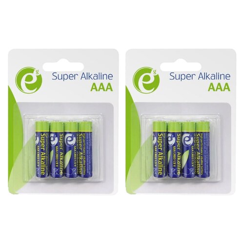 Baterie AAA LR03 GEMBIRD Super Alkaline (8 szt.)