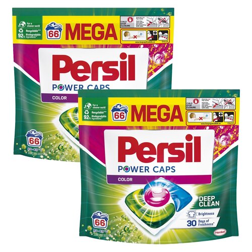 Kapsułki do prania PERSIL Power Caps Color - 132 szt.