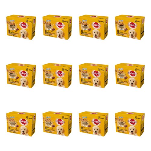 Karma dla psa PEDIGREE Vital Protection Junior w Galaretce (144 x 100 g)