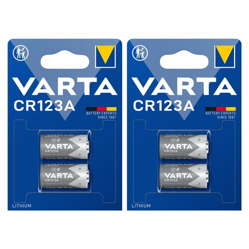 Baterie CR123A VARTA (4 szt.)