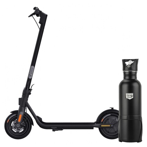 Hulajnoga elektryczna SEGWAY Ninebot KickScooter F2 D 40km 400W 10" Czarny + Bidon termiczny FISCHER z uchwytem 86057 750 ml