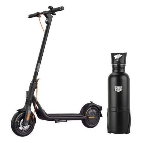 Hulajnoga elektryczna SEGWAY Ninebot KickScooter F2 Pro D 55km 450W Amortyzacja 10" + Bidon termiczny FISCHER z uchwytem 86057 750 ml